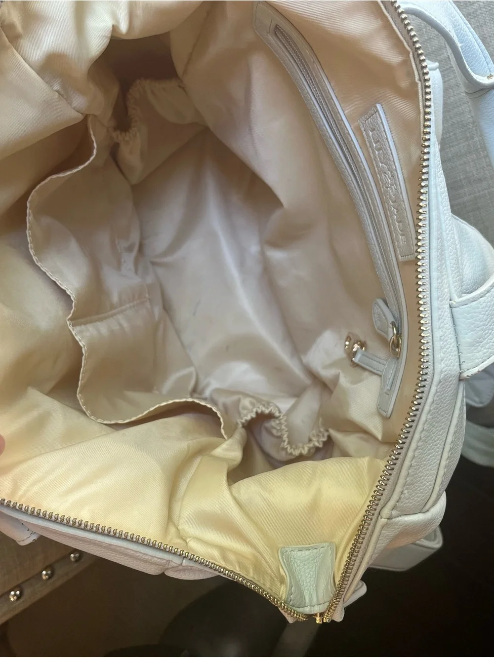 Lily Jade Convertible Bag in Stone with Tassel